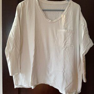 Skargorn #62 Long Sleeve Tee, milk wash